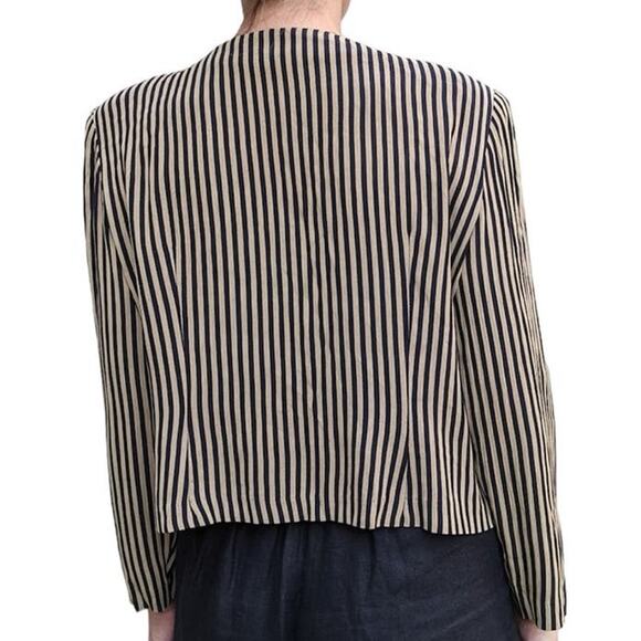 Vintage 1980's LAYERED LOOK TOP vest jacket from Perceptions by Irene. B size 10 - Picture 6 of 10